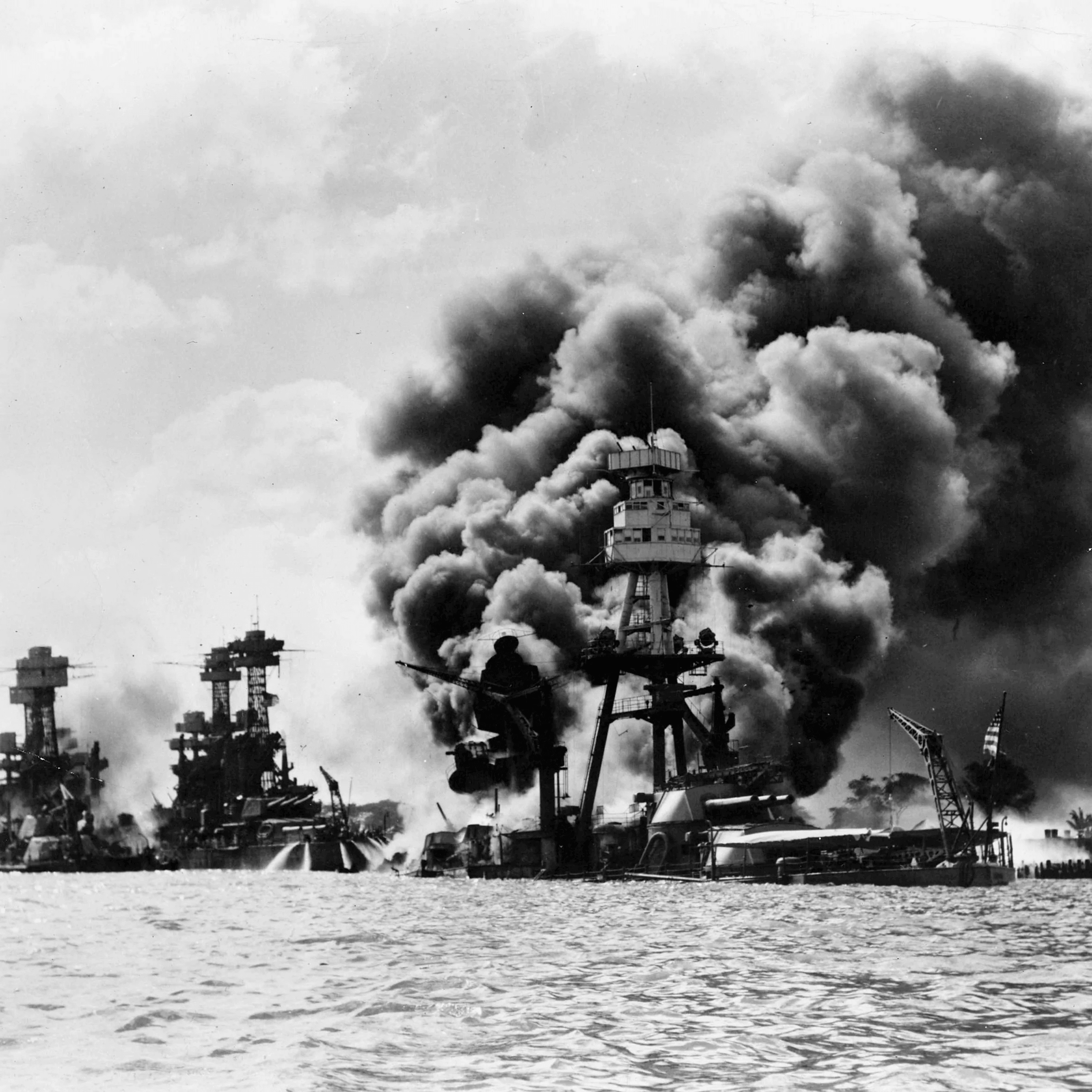 USS Tennessee and USS Arizona